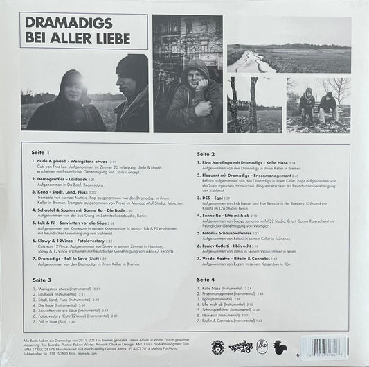 Dramadigs – Bei Aller Liebe | Orig. GER 2014 | Limited to 500 | RSD 2014