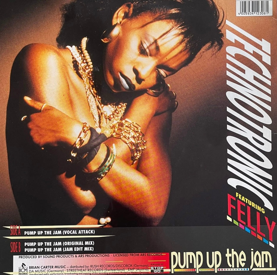 Technotronic Featuring Felly – Pump Up The Jam | Orig. GER. AUS. & SWI 1989