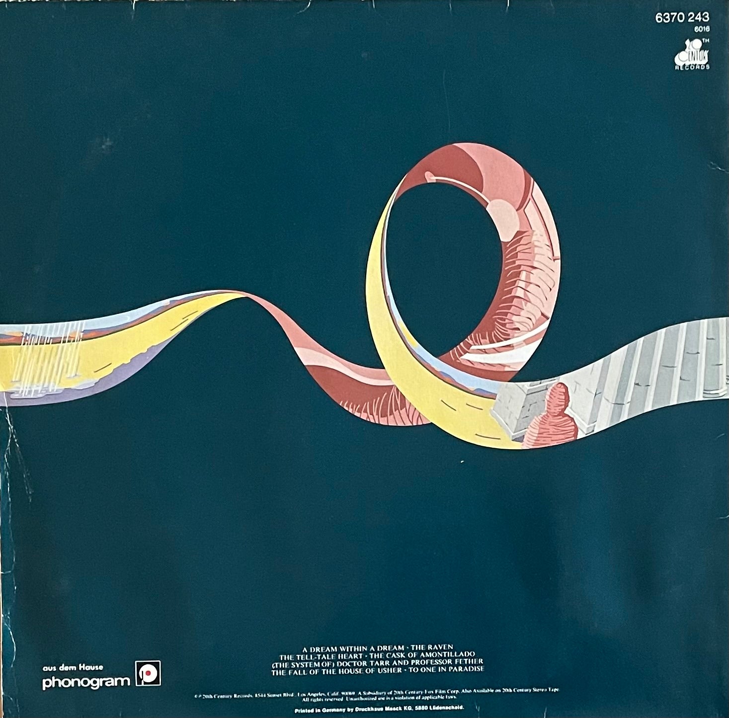 The Alan Parsons Project – Tales Of Mystery And Imagination | Orig. GER 1976