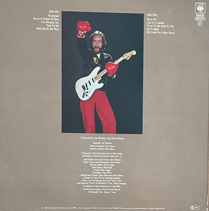 Dave Mason – Old Crest On A New Wave | Orig. EU 1980