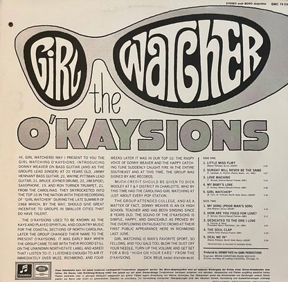 The O'Kaysions – Girl Watcher | Germany | Unknown Year