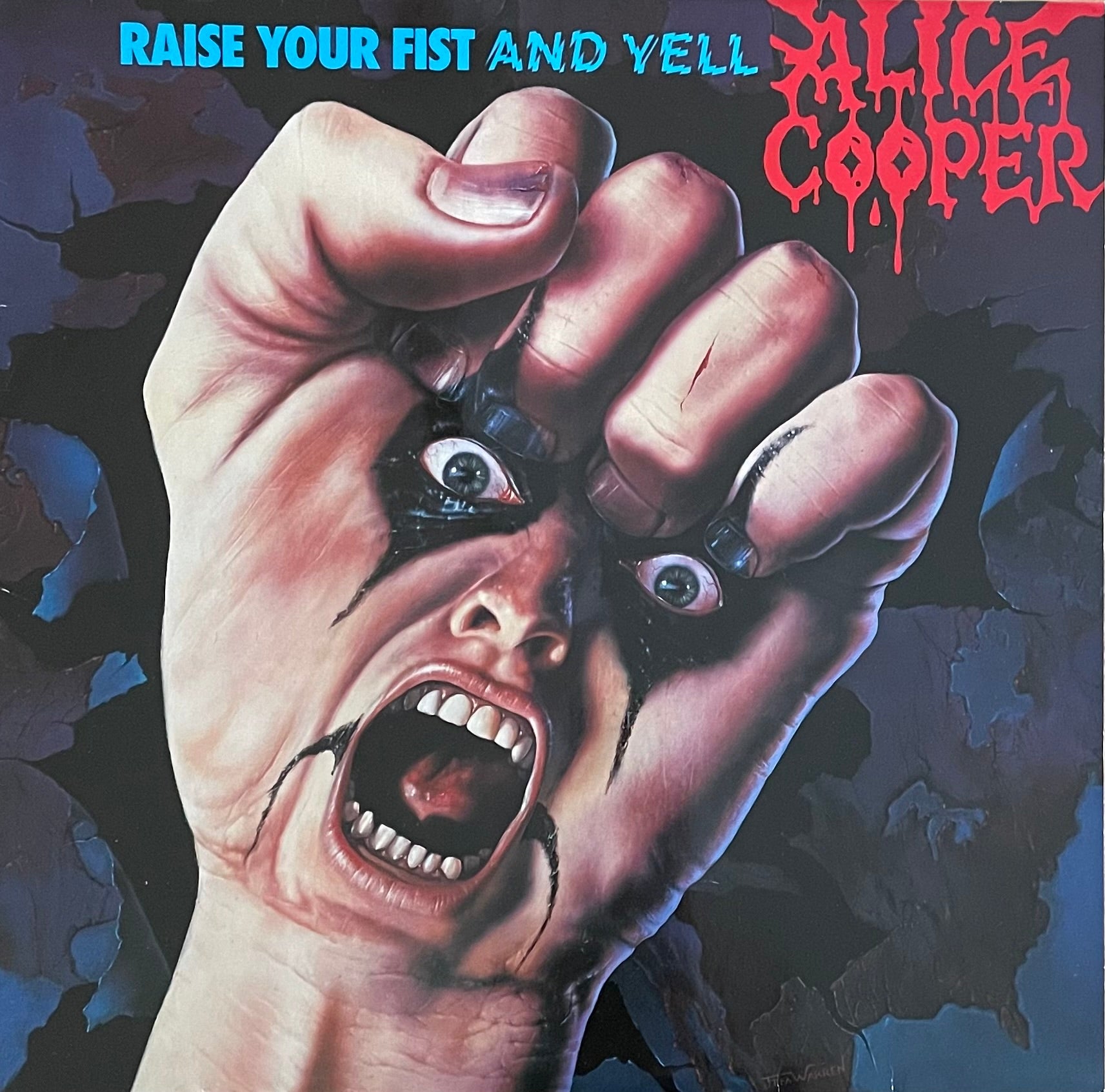 Alice Cooper – Raise Your Fist And Yell | Orig. EU 1987