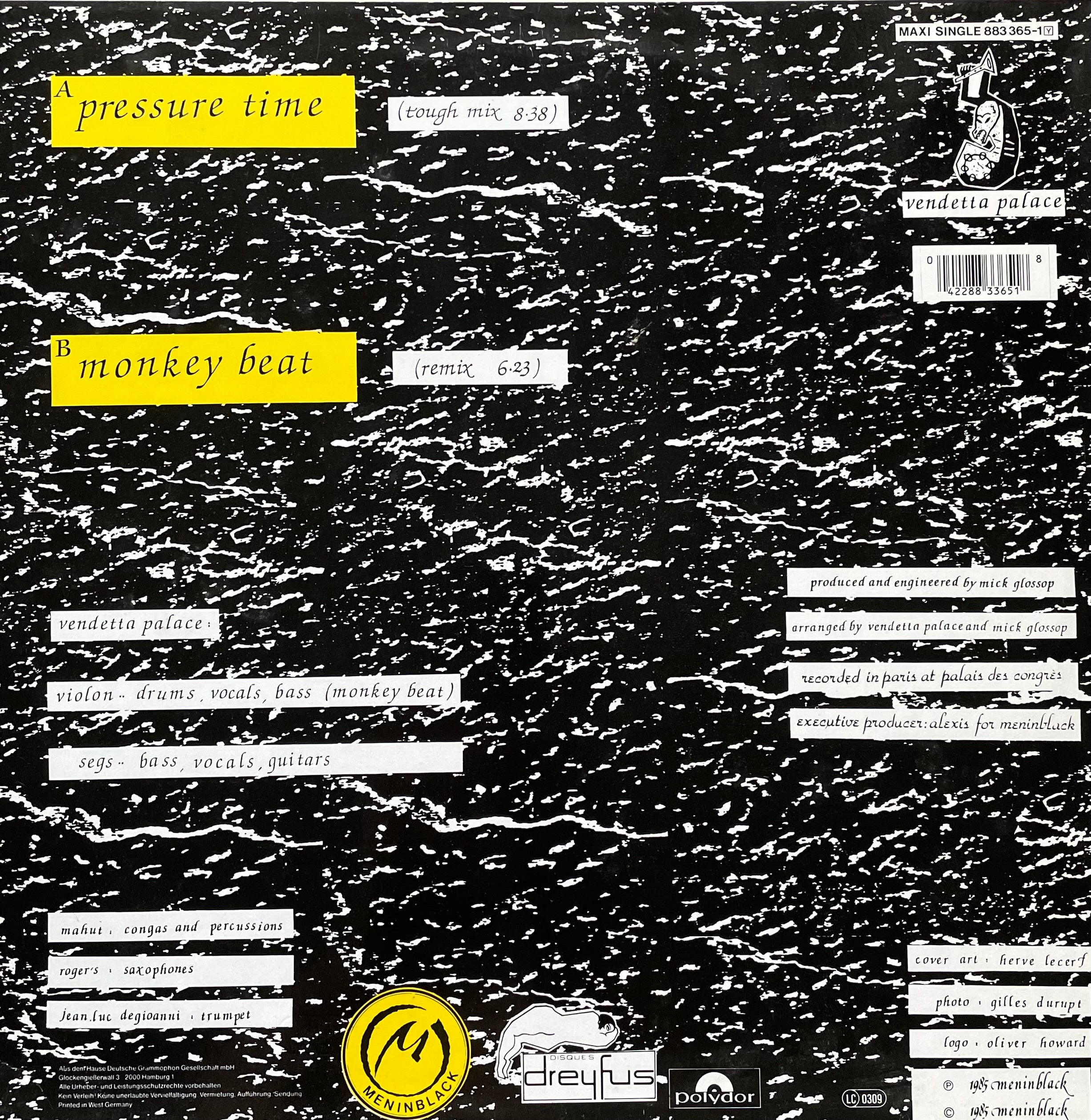 Vendetta Palace – Pressure Time | Orig. GER 1985