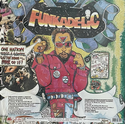Funkadelic – One Nation Under A Groove | Reissue ITA 2005 | Red Translucent Vinyl
