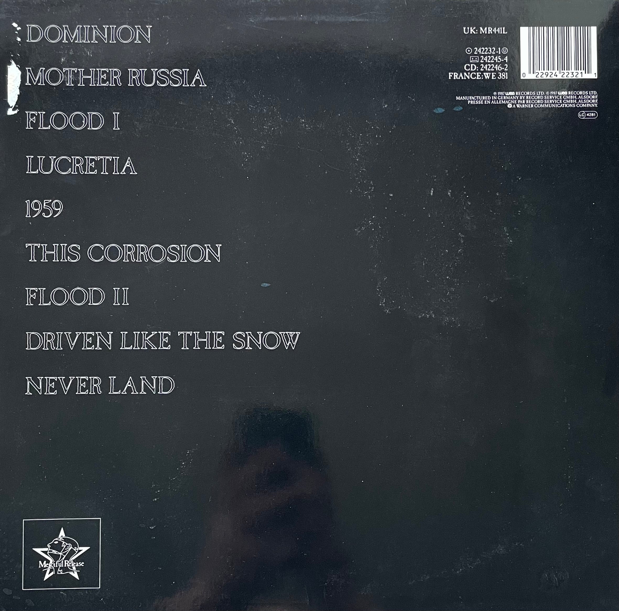 Sisters Of Mercy, The – Floodland | Orig. GER 1987