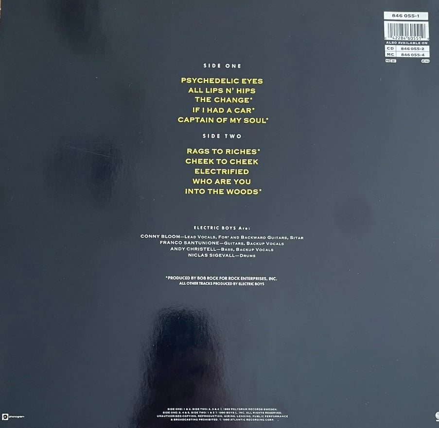 Electric Boys – Funk-O-Metal Carpet Ride | Orig. UK 1990