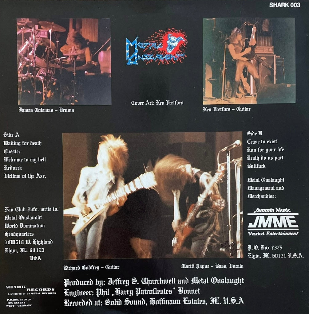 Metal Onslaught – Cease To Exist | Orig. GER 1987