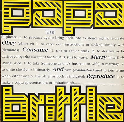 Papa Brittle – Obey, Consume, Marry And Reproduce | Orig. UK 1992