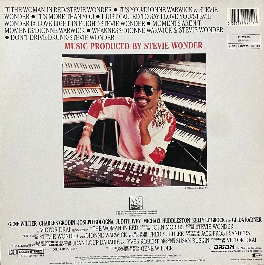 Stevie Wonder – The Woman In Red | Orig. EU 1984