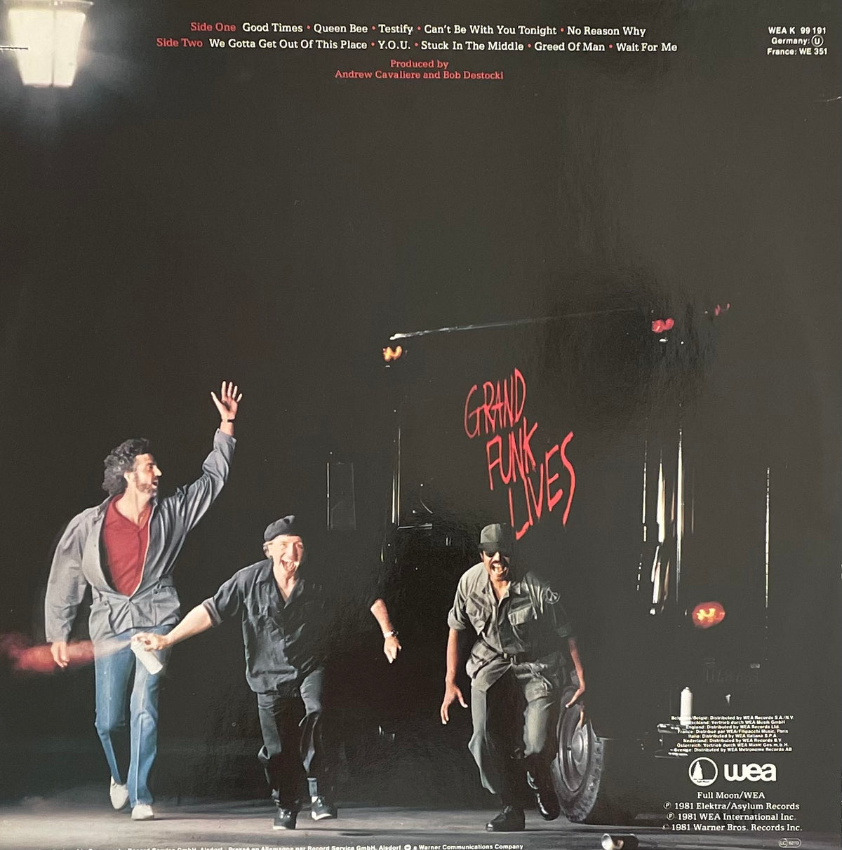 Grand Funk Railroad – Grand Funk Lives | Orig. GER 1981