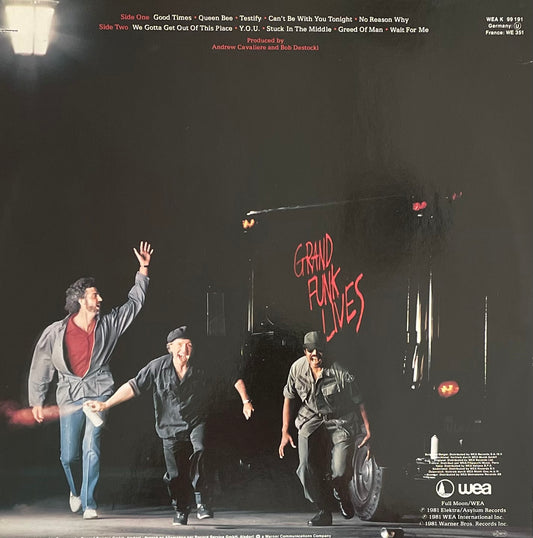 Grand Funk Railroad – Grand Funk Lives | Orig. GER 1981