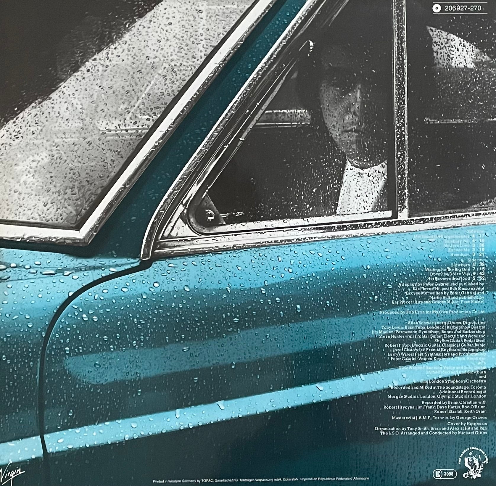 Peter Gabriel – Peter Gabriel | Reissue EU 1985