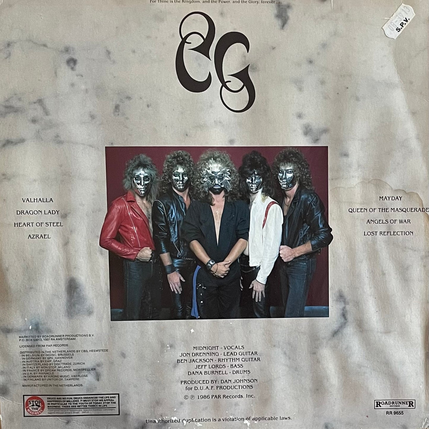 Crimson Glory – Crimson Glory | Orig. EU 1986