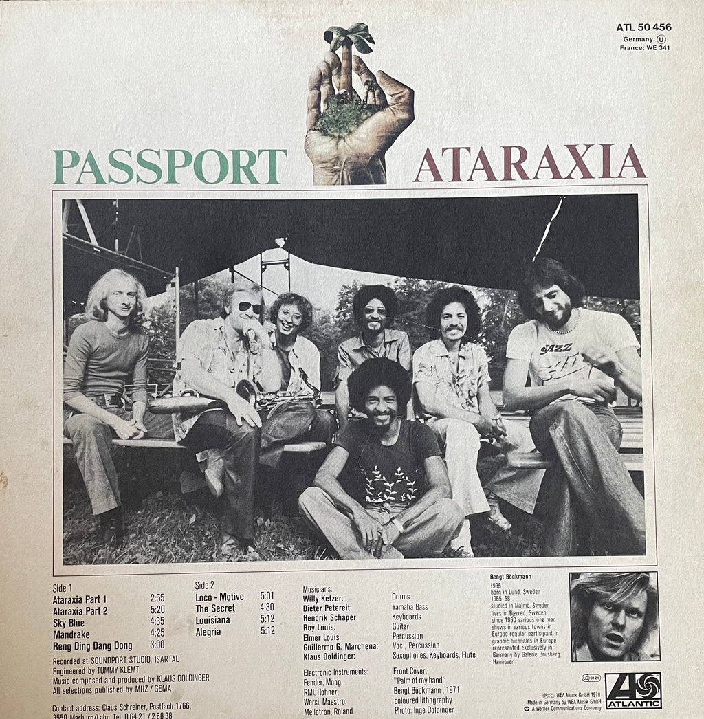 Passport – Ataraxia | Reissue GER | Unknown Year