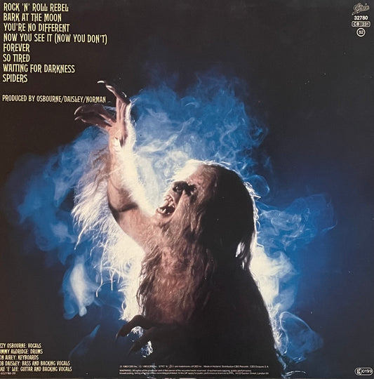 Ozzy Osbourne – Bark At The Moon | Repress EU 1986