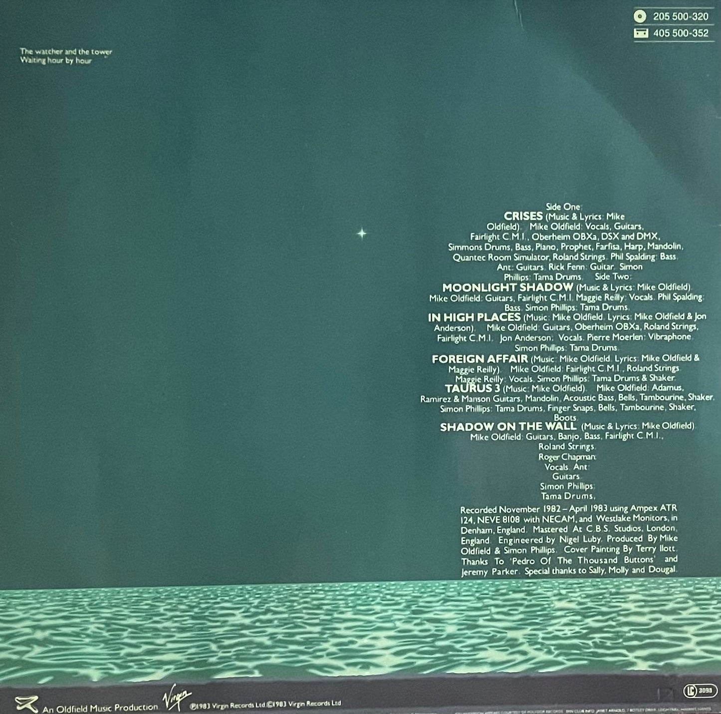 Mike Oldfield – Crises | Orig. EU 1983