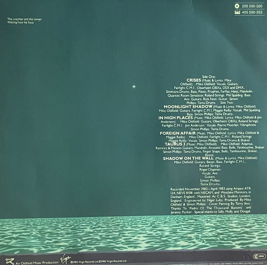 Mike Oldfield – Crises | Orig. EU 1983