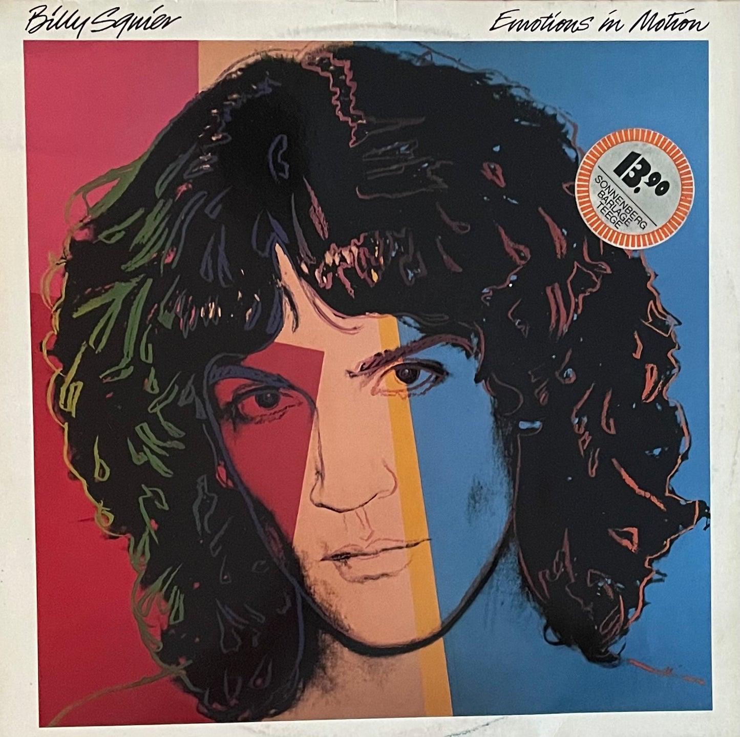 Billy Squier – Emotions In Motion | Orig. EU 1982