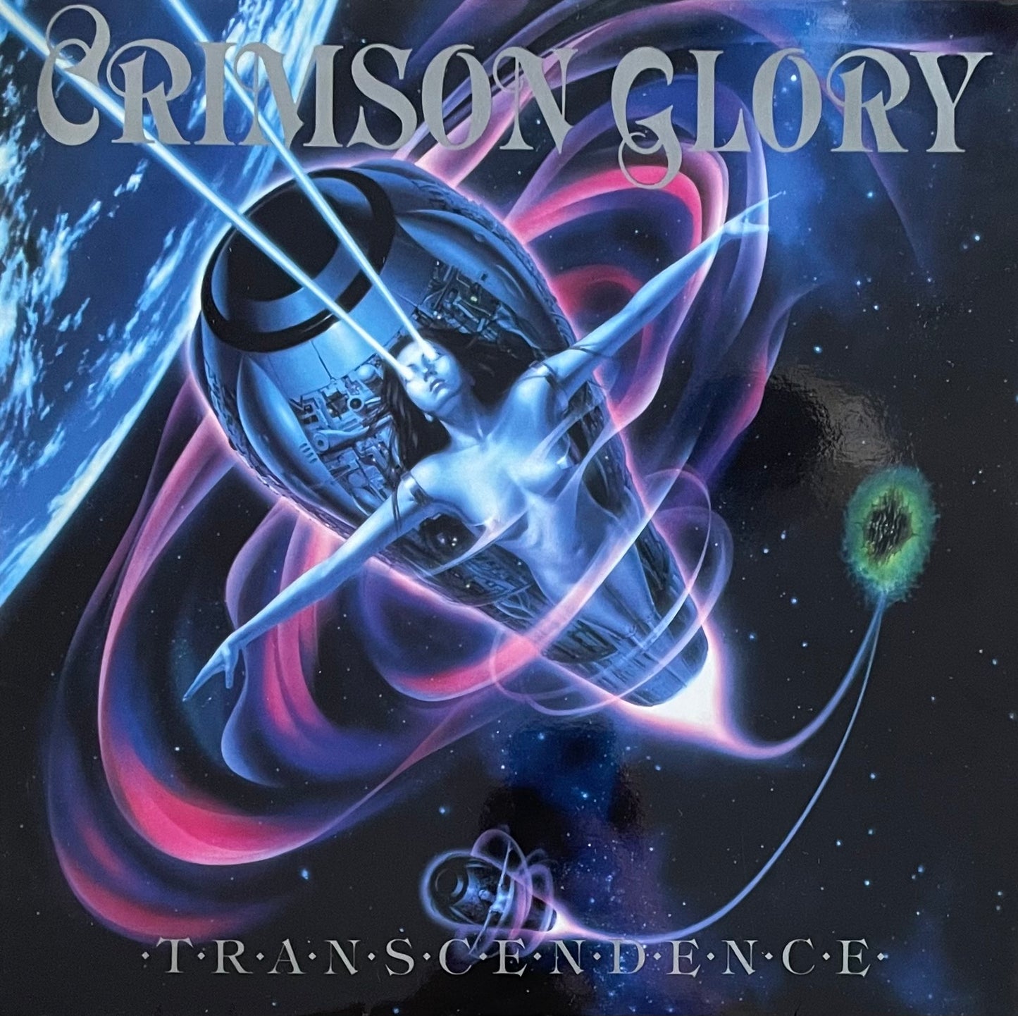 Crimson Glory – Transcendence | Reissue EU 2023 | Cool Blue Vinyl | Limited to 1500