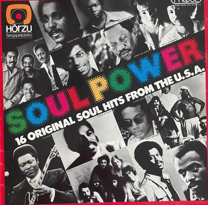 Various Artists – Soul Power (16 Original Soul Hits From The U.S.A.) | Orig. GER 1974