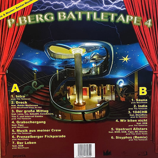 MC Bomber – P.Berg Battletape 4 | Orig. GER 2016 | Limited to 1.000