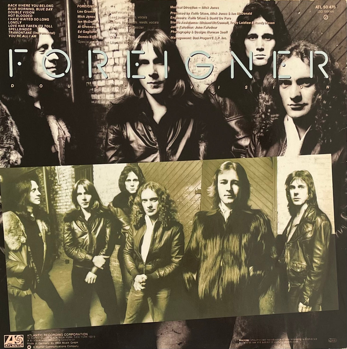 Foreigner – Double Vision | Orig. GER 1978