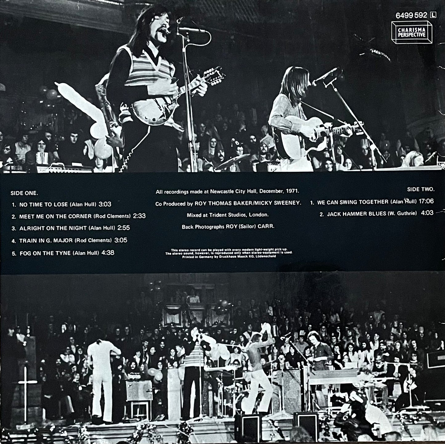 Lindisfarne – Lindisfarne Live | Orig. GER 1973
