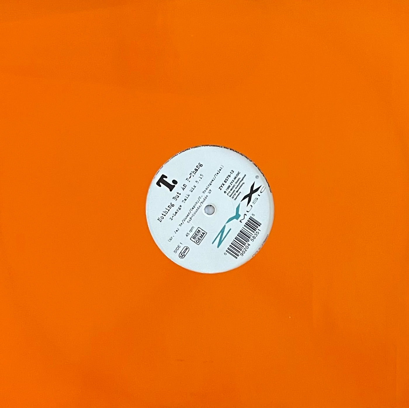 T. – Nothing But An F-Thang | Orig. EU 1996