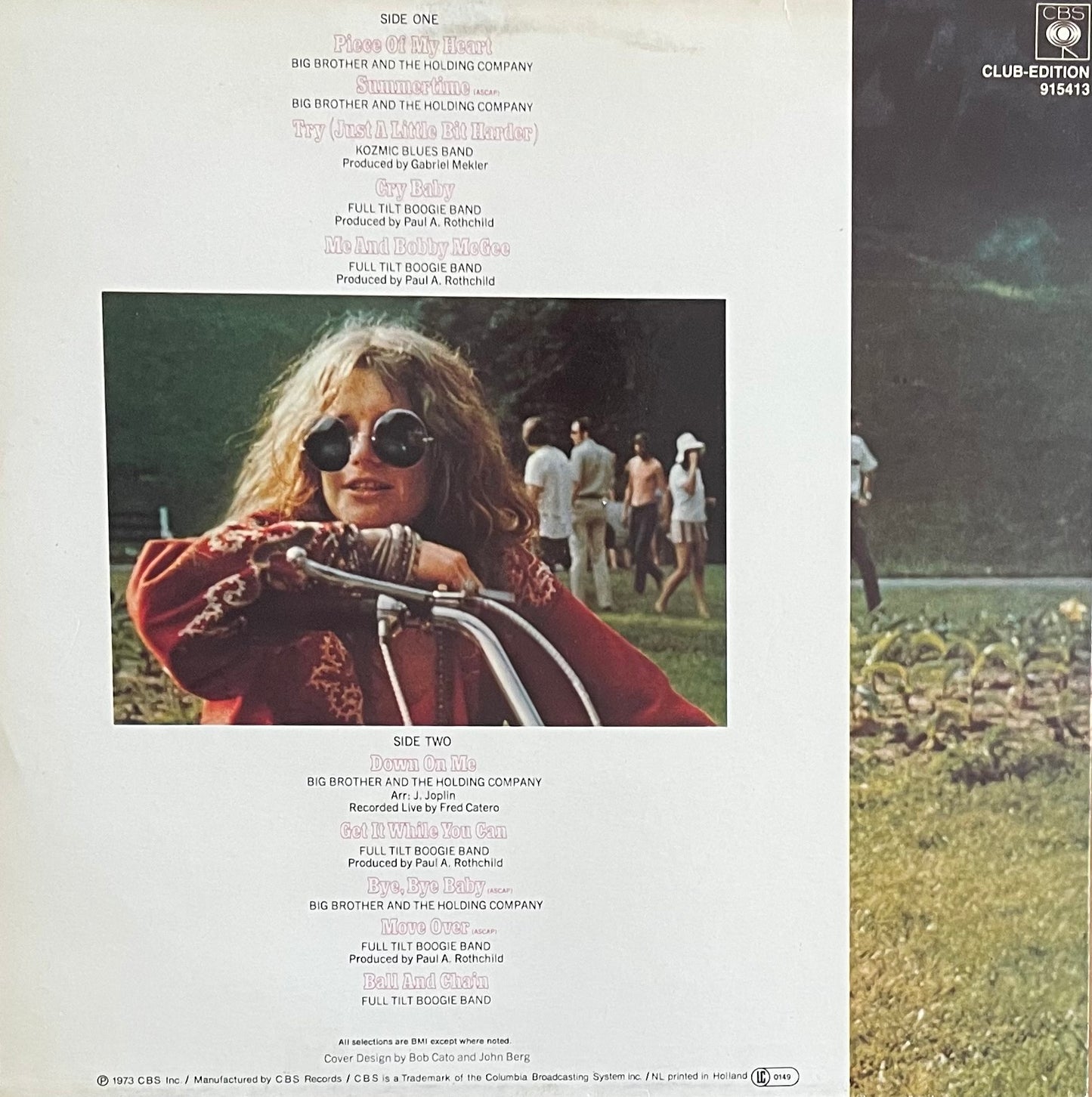 Janis Joplin – Janis Joplin's Greatest Hits | Reissue NED | Unknown Year | Club Edition