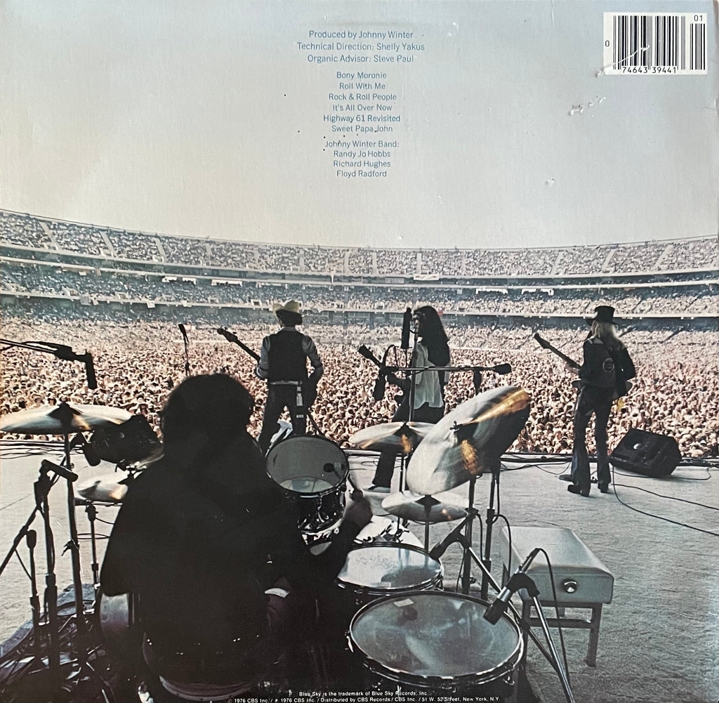 Johnny Winter – Captured Live! | Orig. US 1976 | Blue Label