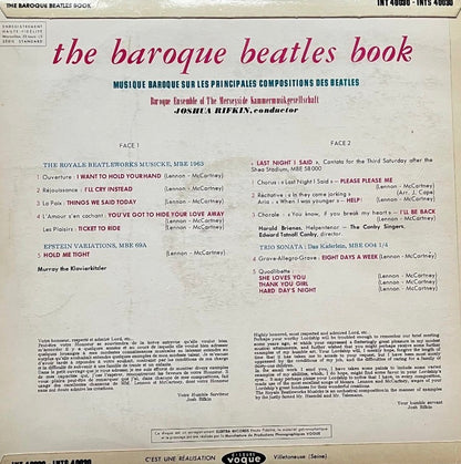 Joshua Rifkin – The Baroque Beatles Book | Orig. FRA 1965
