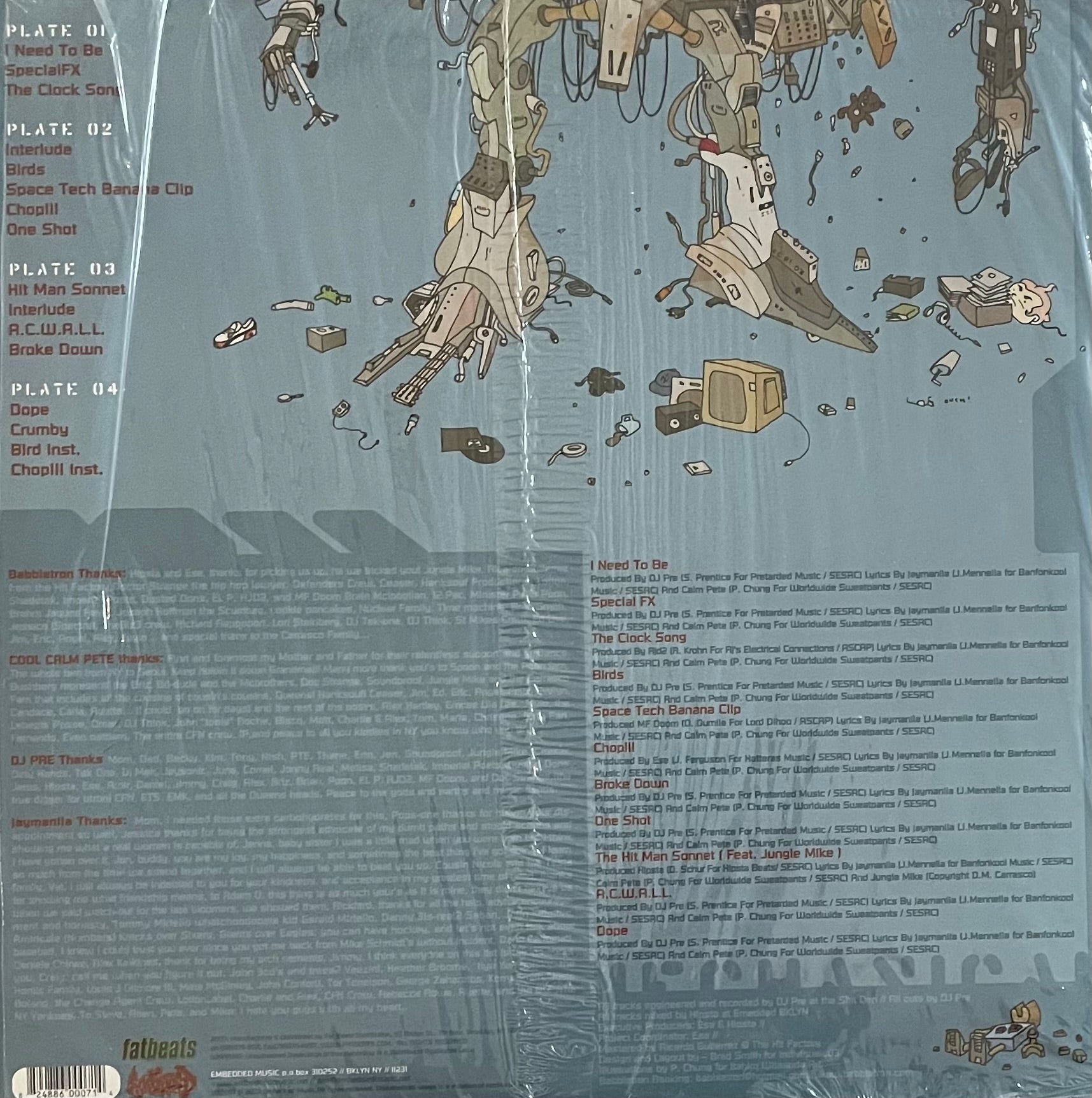 Babbletron – Mechanical Royalty | Orig. US 2003