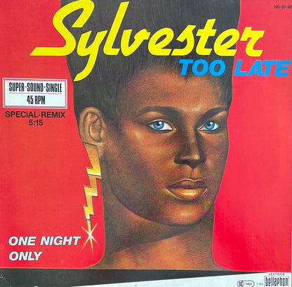 Sylvester – Too Late | Orig. GER 1984