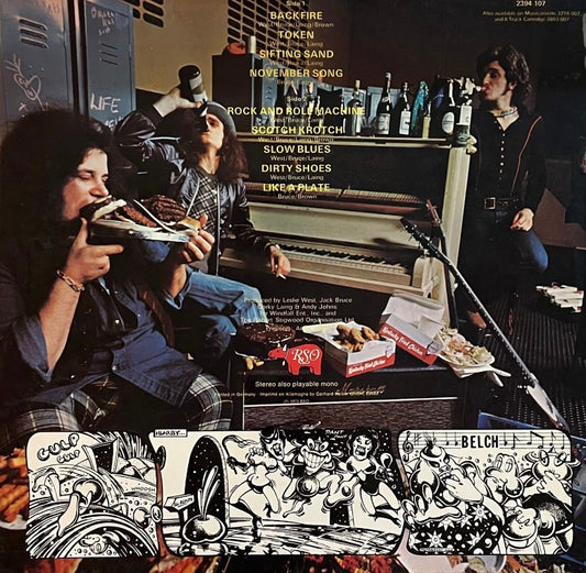 West, Bruce & Laing – Whatever Turns You On | Orig. GER 1973