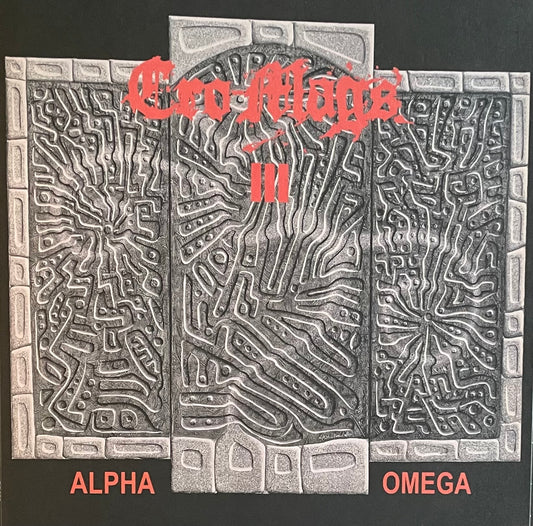 Cro-Mags – Alpha Omega | Repress EU 2023 | Clear With Red and Black Splatter
