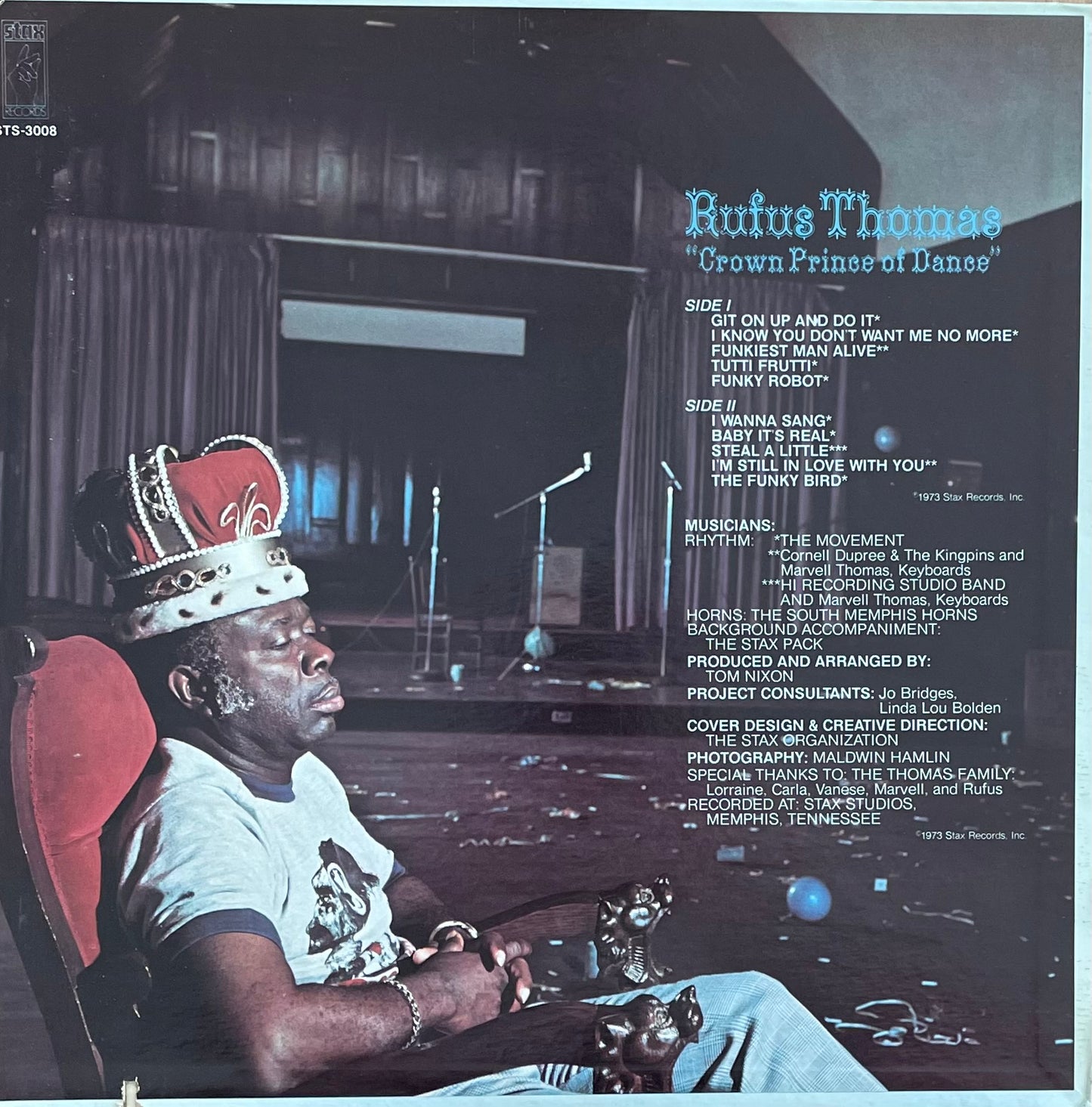 Rufus Thomas – Crown Prince Of Dance | Orig. US 1973