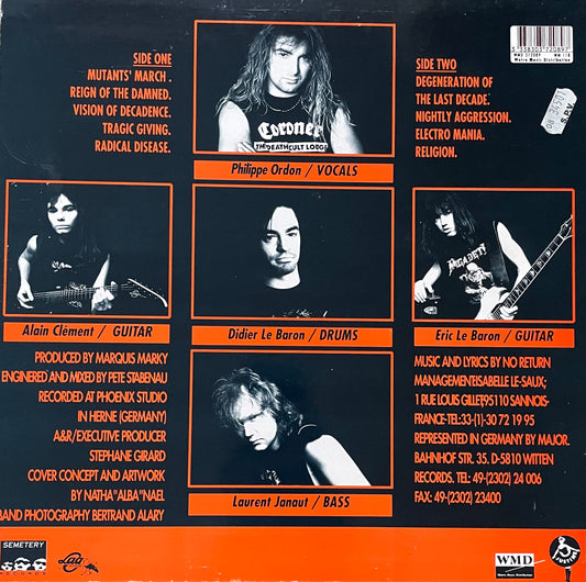 No Return – Psychological Torment | Orig. FRA 1990