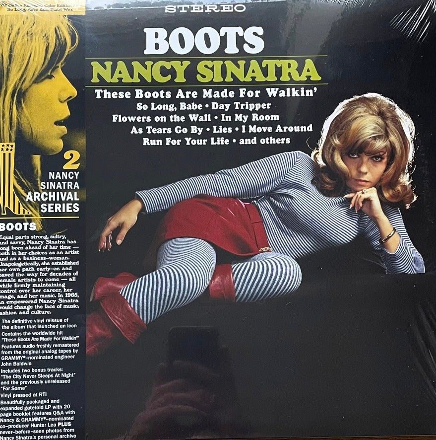 Nancy Sinatra – Boots | Reissue US 2021 | Limited Blue Swirl Vinyl