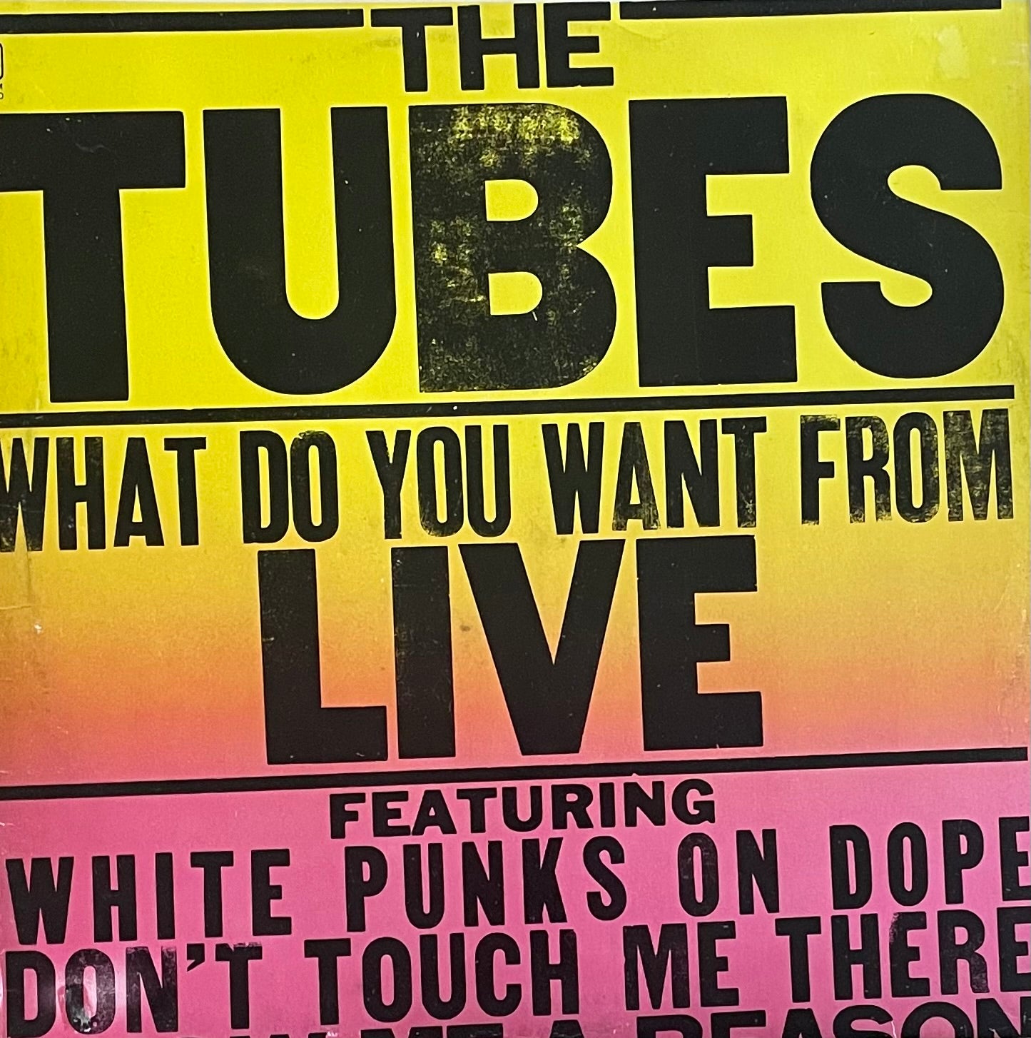 The Tubes – What Do You Want From Live | Orig. EU 1978