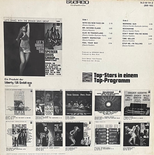 The Spencer Davis Group With Hardin & York – Let's Dance With The Spencer Davis Group | Reissue GER | Unknown Year
