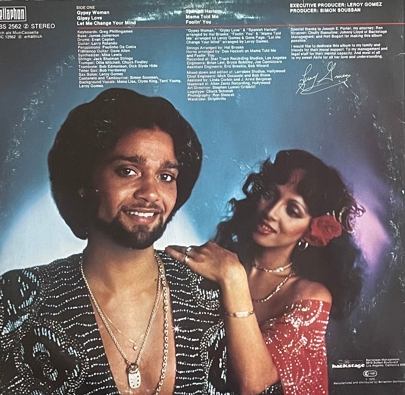 Leroy Gomez – Gypsy Woman | Orig. GER 1978