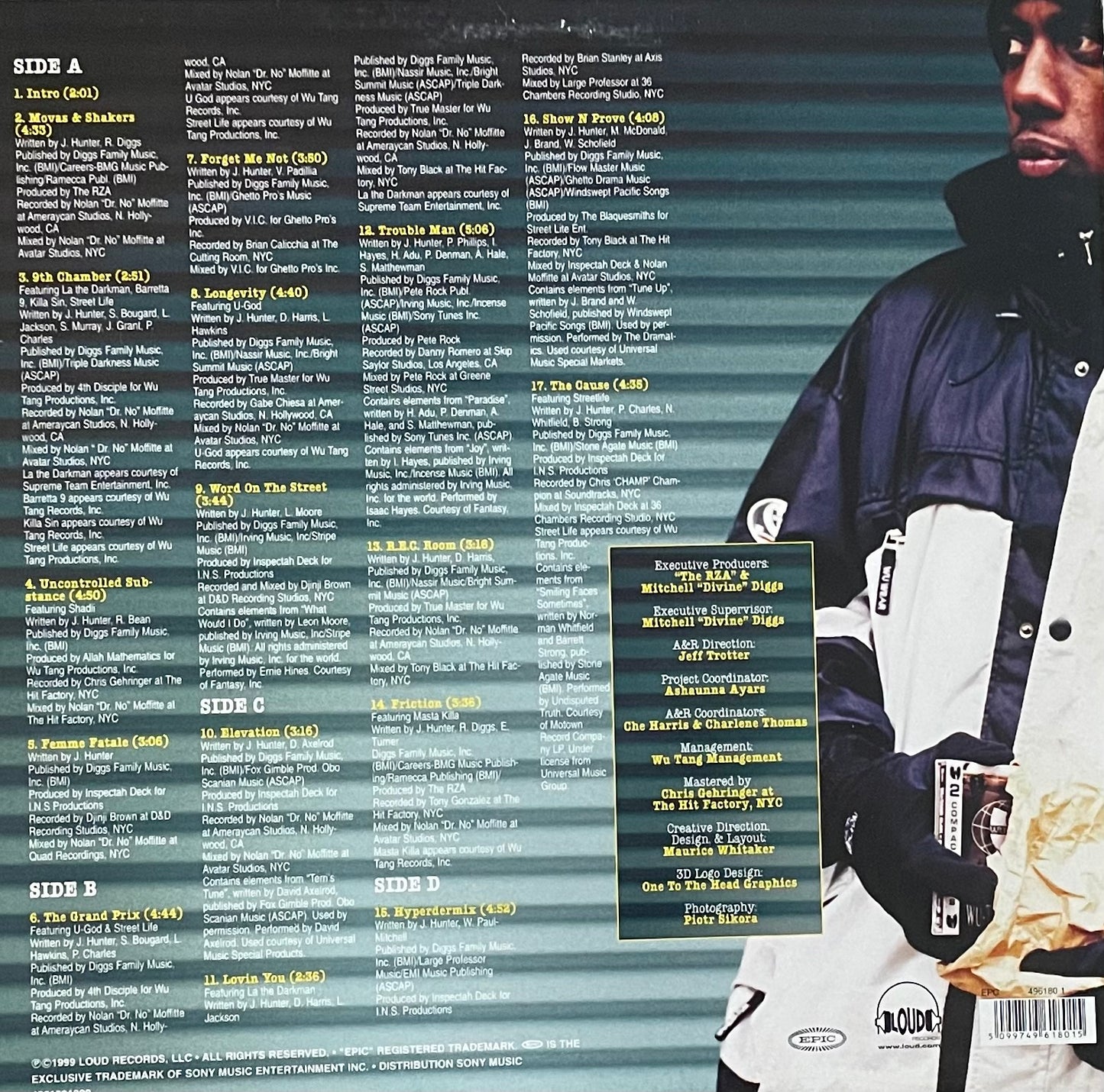 Inspectah Deck – Uncontrolled Substance | Orig. EU 1999