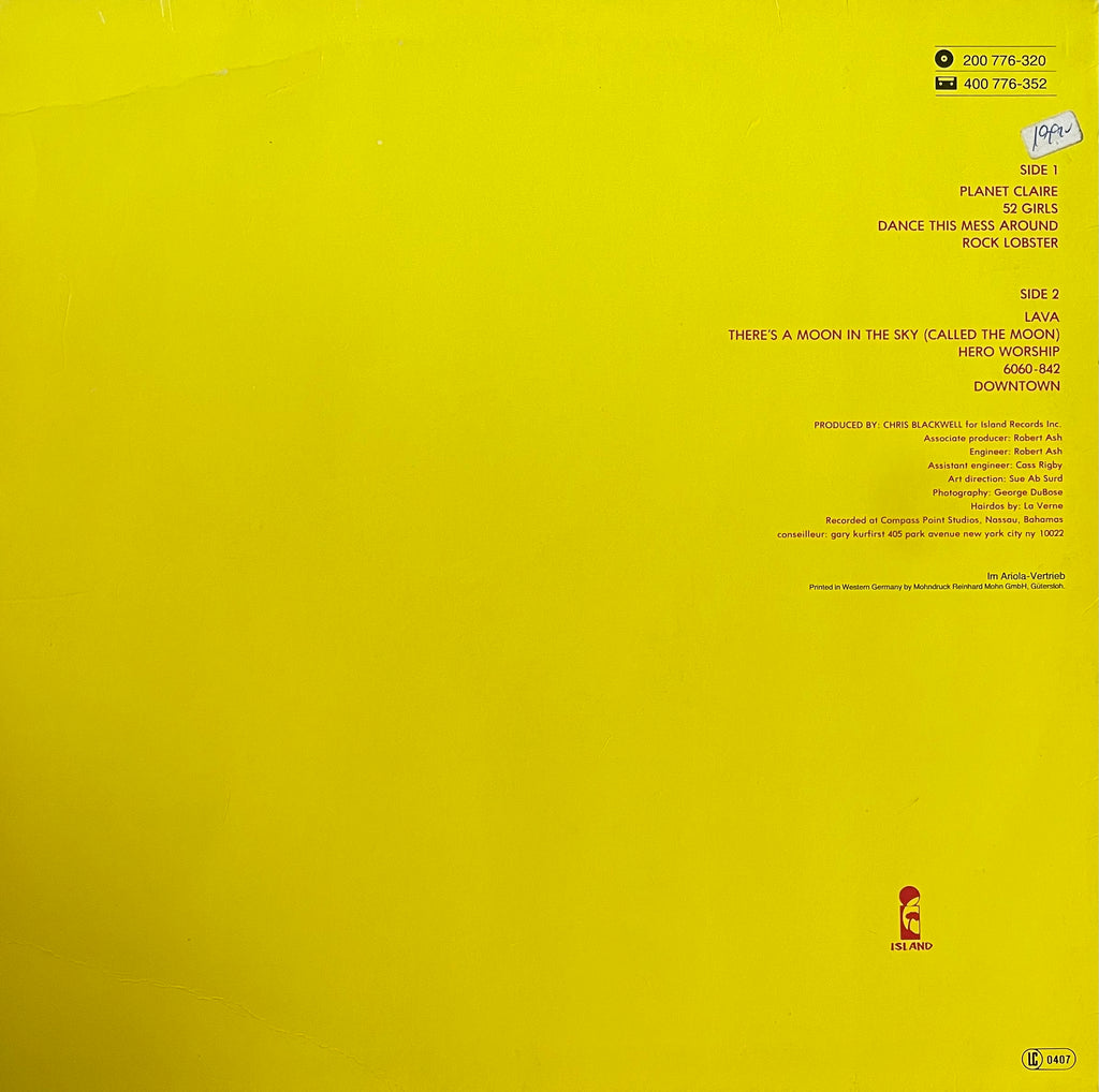 The B-52's – Play Loud | Repress GER 1981