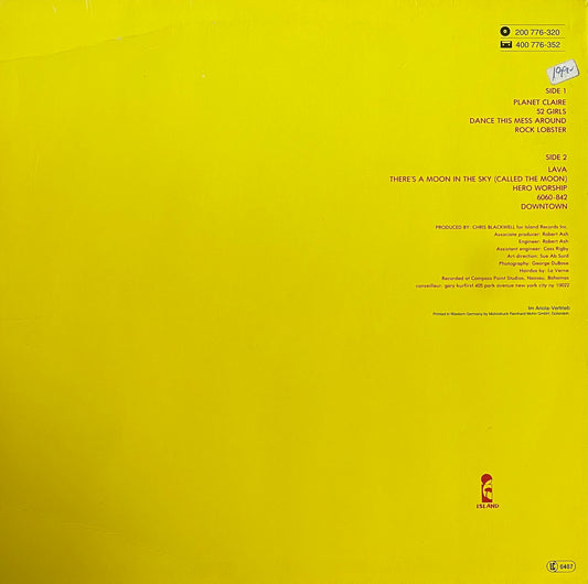 The B-52's – Play Loud | Repress GER 1981
