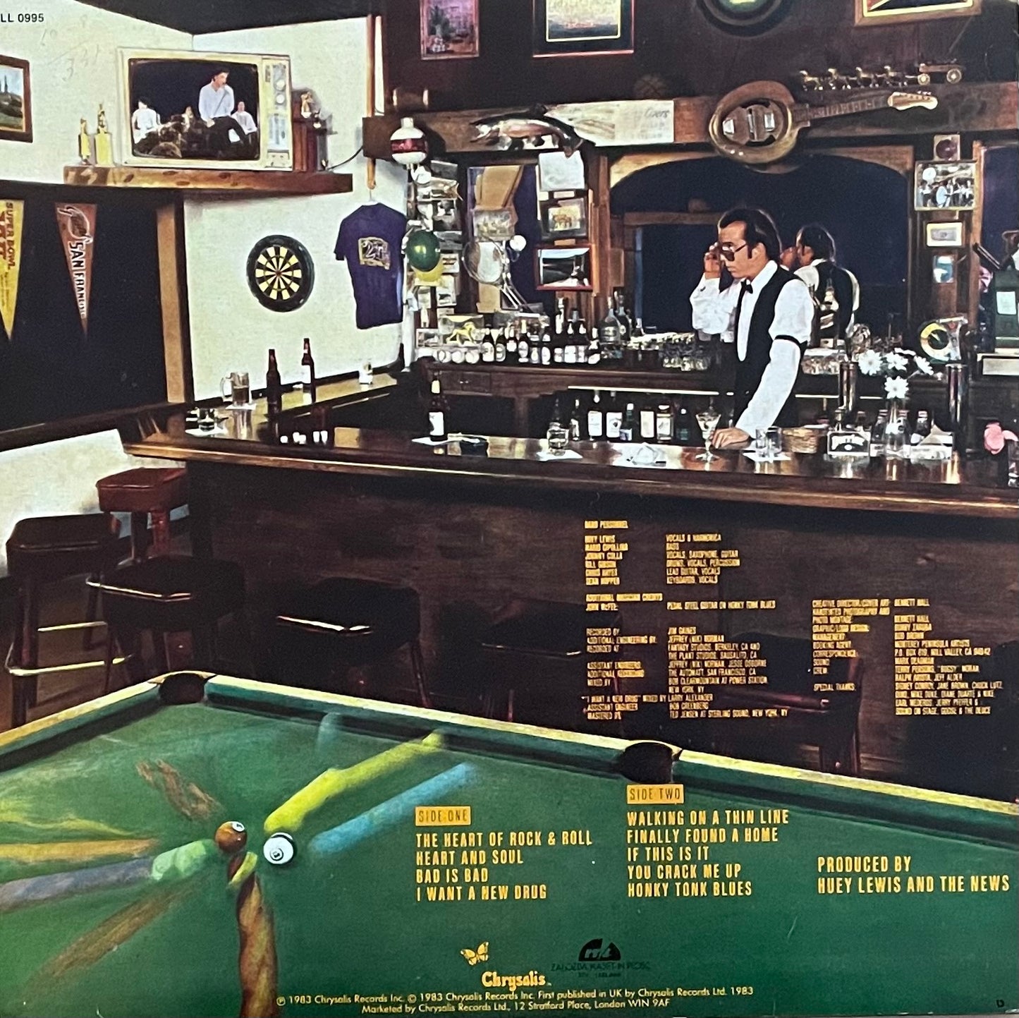 Huey Lewis And The News – Sports | Orig. YUG 1984