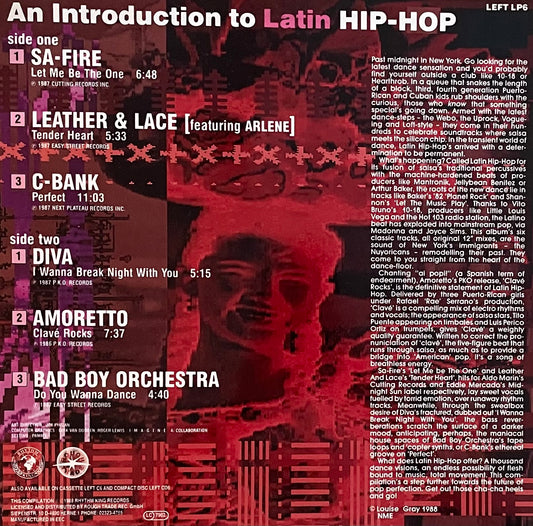 Various – An Introduction To Latin Hip-Hop | Orig. NED 1988