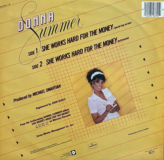 Donna Summer – She Works Hard For The Money | Orig. GER 1983