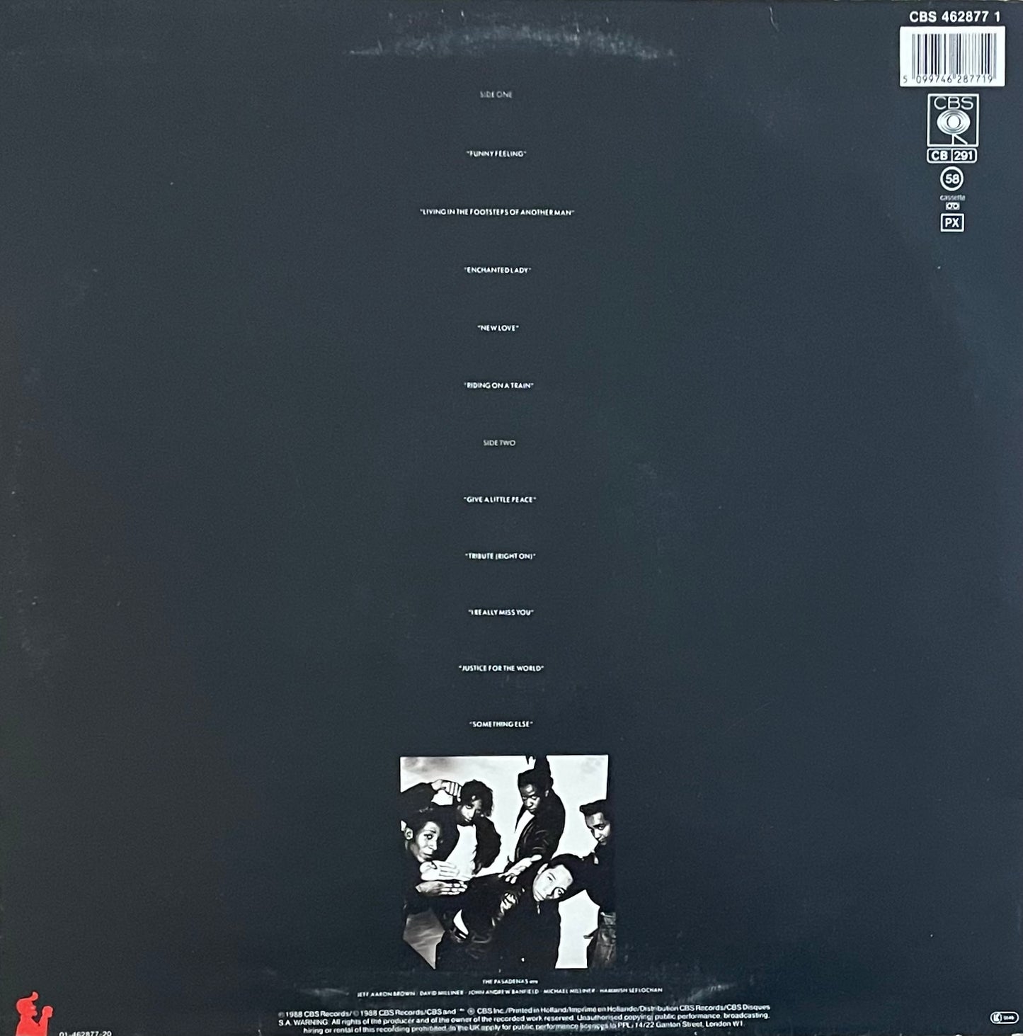 The Pasadenas – To Whom It May Concern | Orig. EU 1988