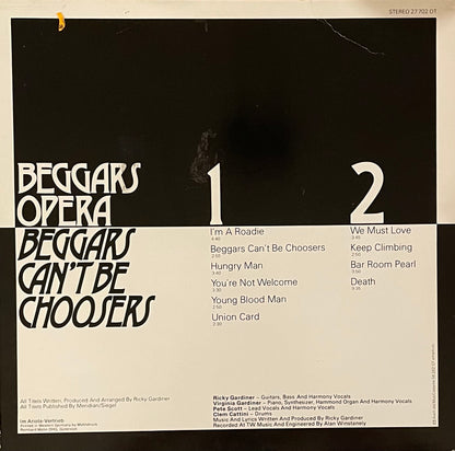 Beggars Opera – Beggars Can't Be Choosers | Orig. GER 1976