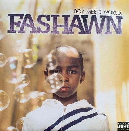 Fashawn – Boy Meets World | Repress US 2013 | Purple Vinyl | Achtung Zustand!